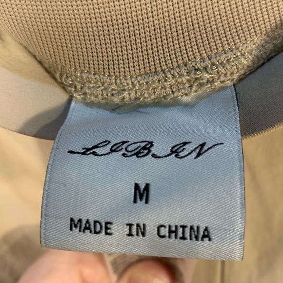 Libin Womens Ankle Dress Pants Tan Size M - Picture 4 of 7